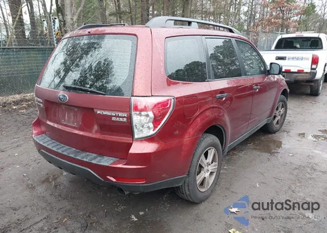 2010 Subaru Forester 2.5X from USA, damaged, VIN JF2SH6BC6AH762667